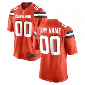Nike Cleveland Browns Youth Orange Custom Game Jersey